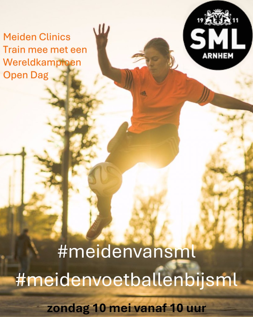 Open Dag meidenvoetbal 10 Mei