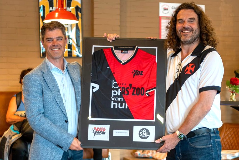SML feliciteert VDZ met 100-jarig bestaan